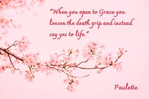 “Let go of the death grip.”